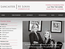 Tablet Screenshot of lancasterandstlouis.com